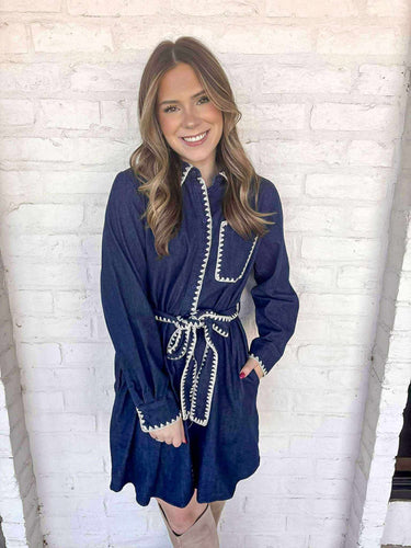 Wonderful Ways Denim Dress