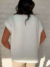 Load image into Gallery viewer, In A Daydream Ivory Scuba Top