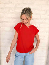 Load image into Gallery viewer, Ask Me Anything Red Top