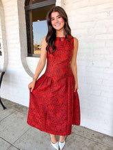 Load image into Gallery viewer, Full Of Love Red Dress