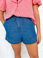 Load image into Gallery viewer, Over The Edge Medium Blue Shorts