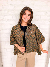 Load image into Gallery viewer, Tell Me Now Brown Jacket Top