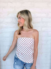 Load image into Gallery viewer, Real Good Time Red Tube Top