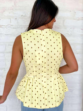 Load image into Gallery viewer, The Times Ahead Lemon Top