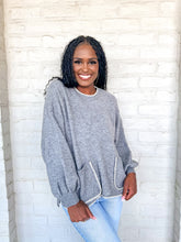Load image into Gallery viewer, This Is The Time Sweater Grey