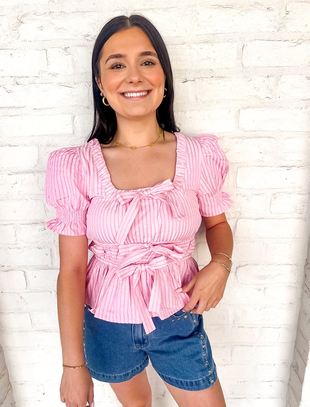 Days Forward Pink Top