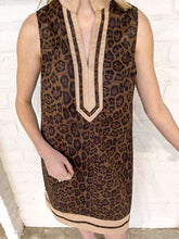 Load image into Gallery viewer, THML Take You There Leopard Dress