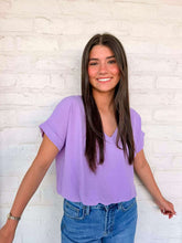 Load image into Gallery viewer, Simple Joy Lilac Top