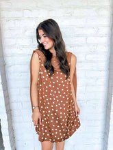 Load image into Gallery viewer, Meet Me At Brunch Brown Dress