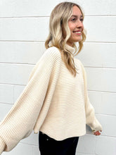 Load image into Gallery viewer, Pardon Me Ivory Turtle Neck Sweater
