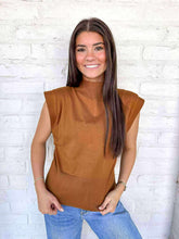Load image into Gallery viewer, Knit To Be Camel Top