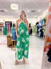 Load image into Gallery viewer, Tropical Moves Green Dress