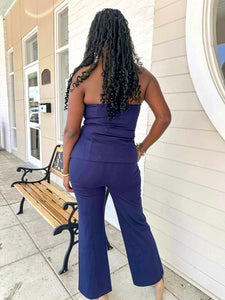 Lasting Memories Navy Pants