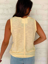 Load image into Gallery viewer, Coffee Run Butter Yellow Tank