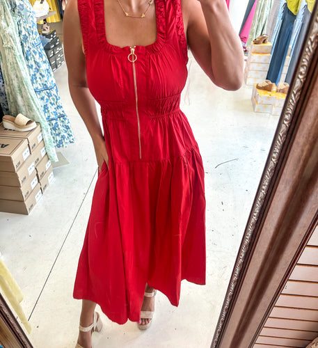 Doubtful Minds Red Dress
