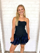Load image into Gallery viewer, Daylight Wasted Ruffle Red Dress