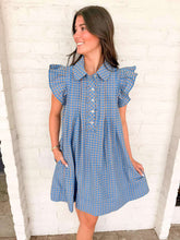 Load image into Gallery viewer, Decide To Take Blue Denim Dress