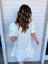 Load image into Gallery viewer, Classy Viewings Ivory Twill Dress