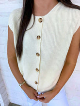 Load image into Gallery viewer, Refine Your Design Cream Top