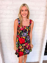 Load image into Gallery viewer, Sweetheart Flare Black Dress