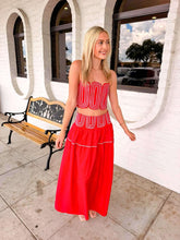 Load image into Gallery viewer, The Emily Solid Red Set