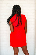 Load image into Gallery viewer, Sort It Out Red Dress