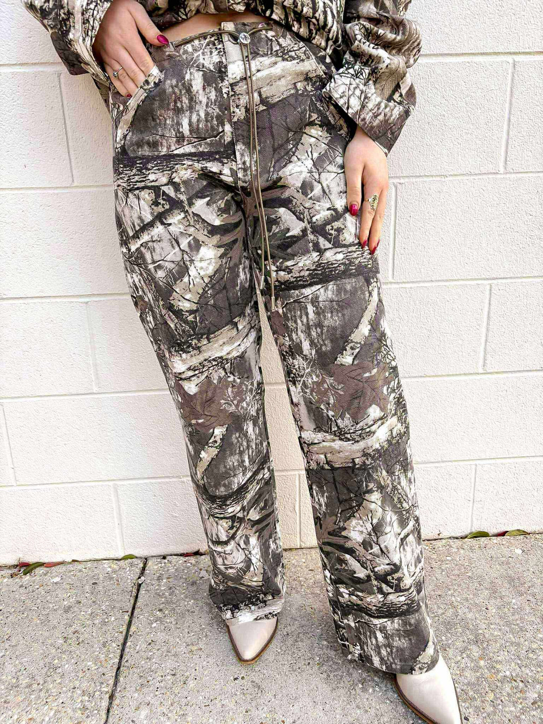 Because Of You Camo Pants