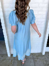 Load image into Gallery viewer, Yours Truly Sky Blue Dress