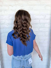 Load image into Gallery viewer, Simple Joy Dark Blue Top