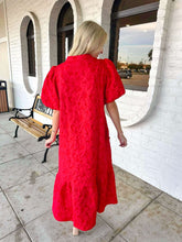 Load image into Gallery viewer, Forever Yours Red Midi Dress