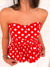 Load image into Gallery viewer, Back To The Season Red Top