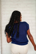Load image into Gallery viewer, Nothing Else Matters Navy Sweater