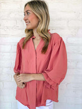 Load image into Gallery viewer, Anything And Everything Salmon Top