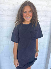 Load image into Gallery viewer, On The Roll Black Dress