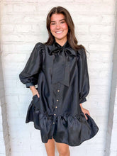 Load image into Gallery viewer, The Afterglow Black Dress