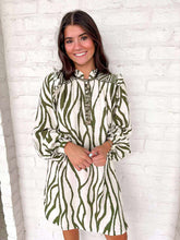 Load image into Gallery viewer, Replacements Welcomed Green Dress