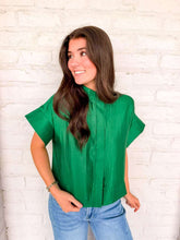 Load image into Gallery viewer, Show Me Love Green Top