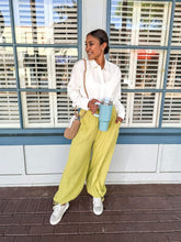 Load image into Gallery viewer, Pull Through Joggers Olive