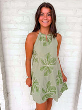 Load image into Gallery viewer, Have A Good Time Green Dress