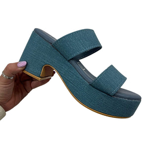 Ocean Ave Denim Wedge