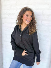 Load image into Gallery viewer, Basic Love Black Hoodie