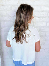 Load image into Gallery viewer, Get Comfy Ivory Top