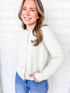 Falling For The Truth Cream Top
