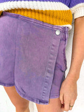 Load image into Gallery viewer, Washed Up Denim Skort