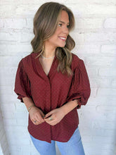 Load image into Gallery viewer, Show You Care Amber Rhinestone Top