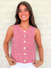 Load image into Gallery viewer, Phase Of Plaid Red Lace Set