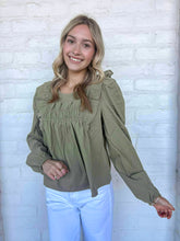 Load image into Gallery viewer, Never Before Sage Top