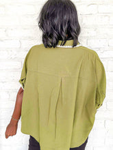Load image into Gallery viewer, Comfortably Me Olive Top