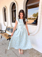 Load image into Gallery viewer, Care For Me Blue Midi Dress