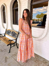 Load image into Gallery viewer, Kiss Goodbye Orange Dress
